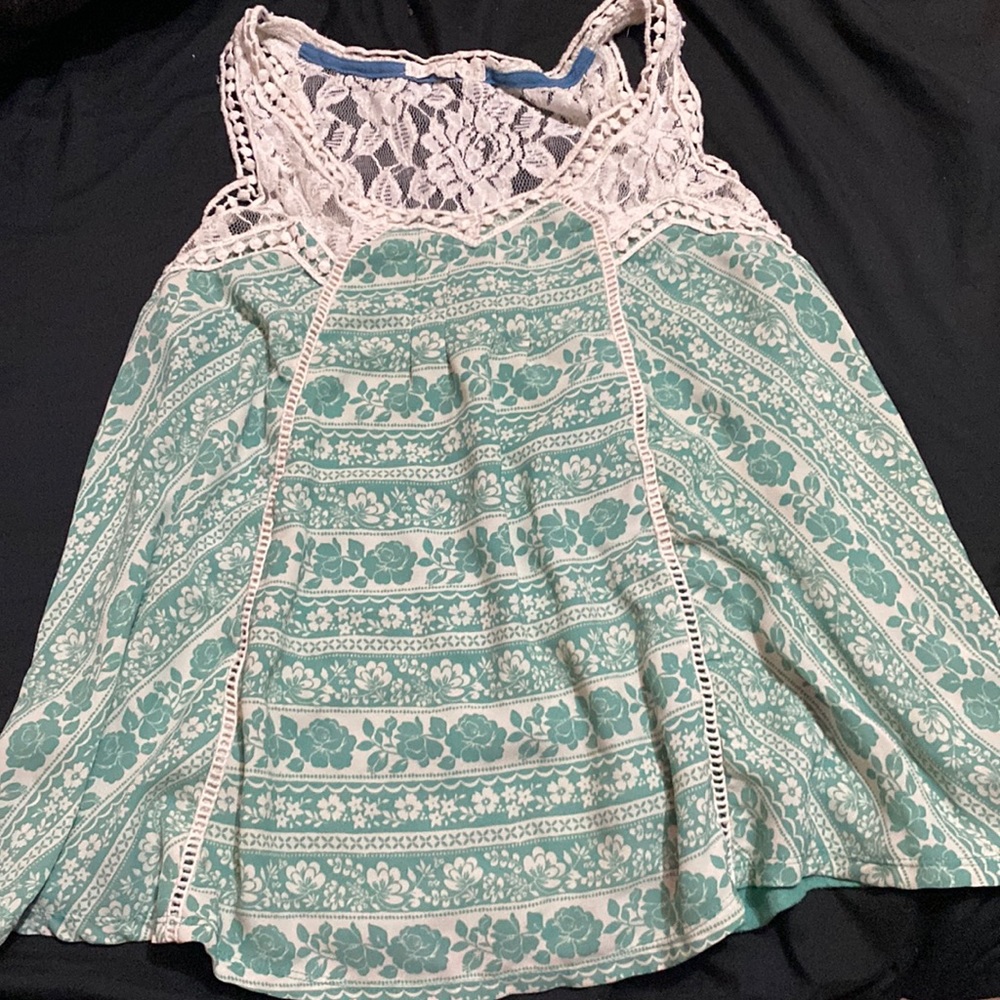 Floral tank top